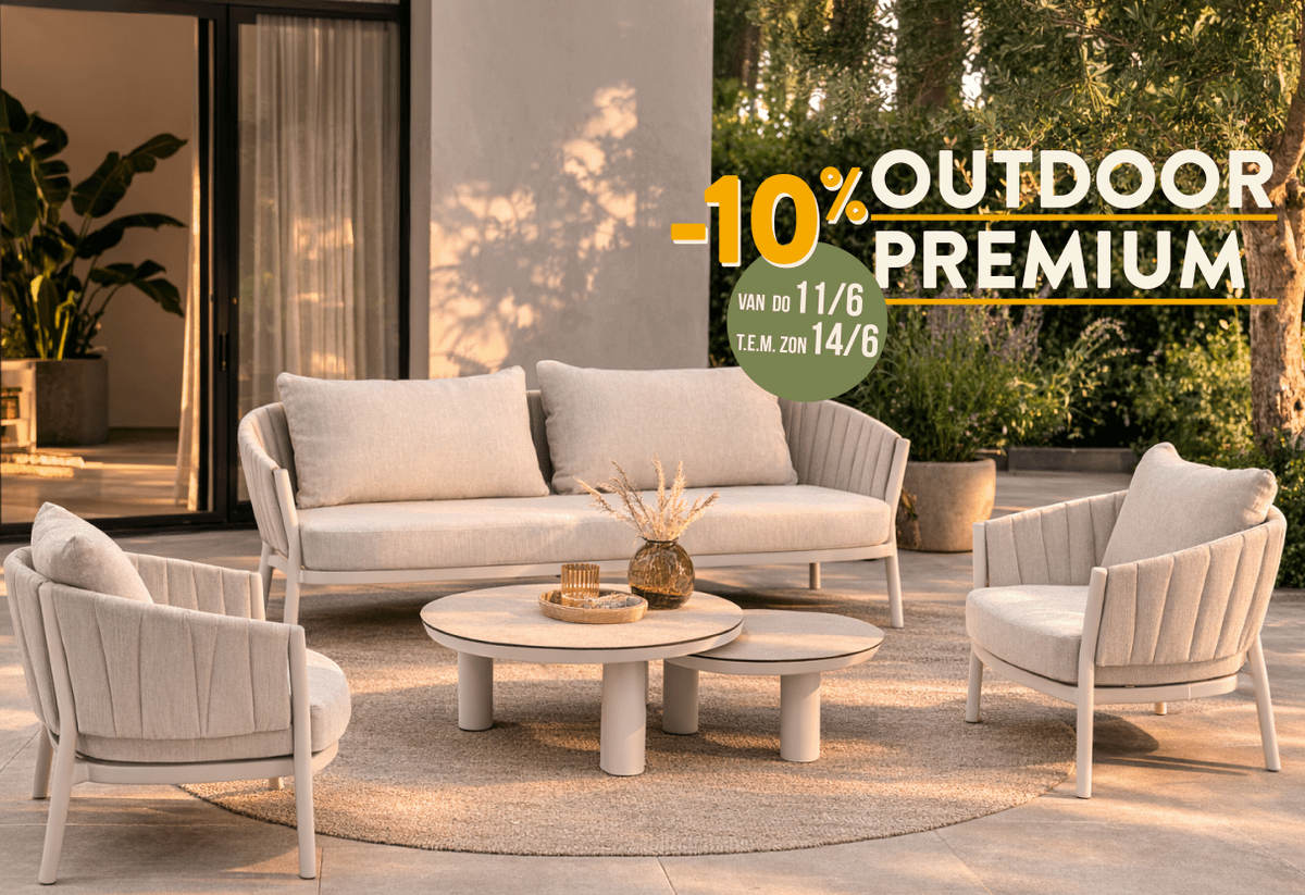 10% korting op de Premium Outdoor Collectie | Ygo Outdoor